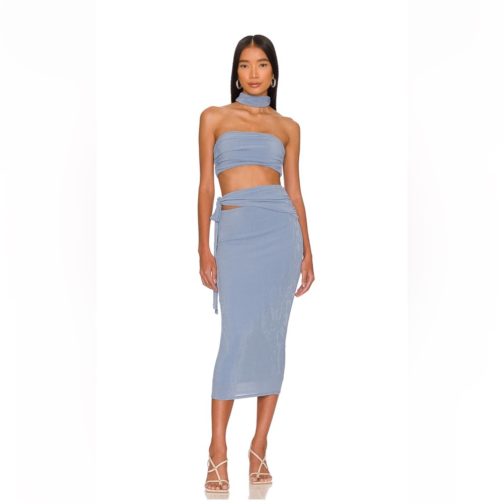 Camila Coelho midi skirt + top